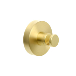 Крючок одинарный золото-сатин FIXSEN Comfort Gold (FX-87005) 250_100_Array
